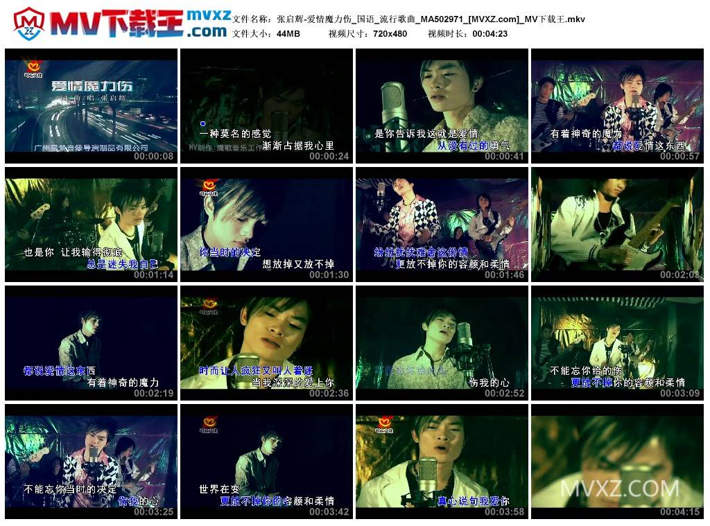 张启辉-爱情魔力伤_国语_流行歌曲_MA502971